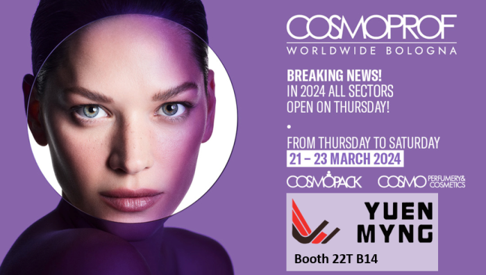 Meet Yuen Myng at Cosmoprof Bologna 2024